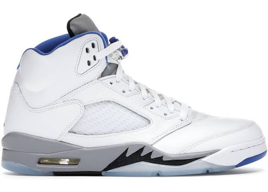 Jordan 5 Retro White Stealth - Volt Kickz