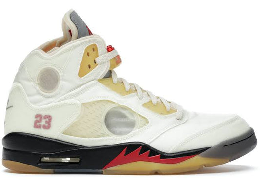 Jordan 5 Retro Off-White Sail - Volt Kickz