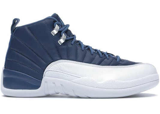 Jordan 12 Retro Indigo - Volt Kickz