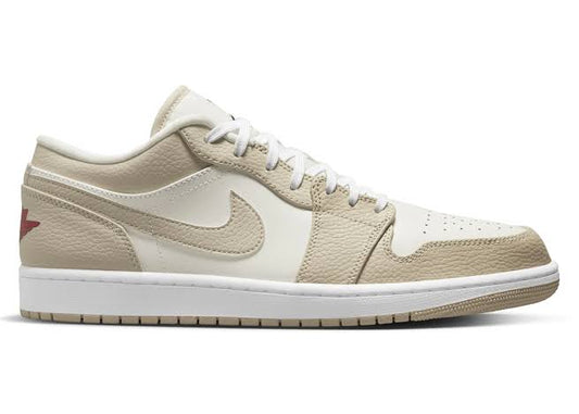 Jordan 1 Low SE Sail Rattan University Red - Volt Kickz