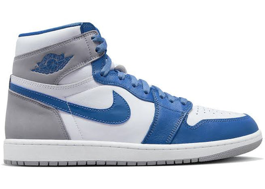 Jordan 1 Retro High True Blue - Volt Kickz