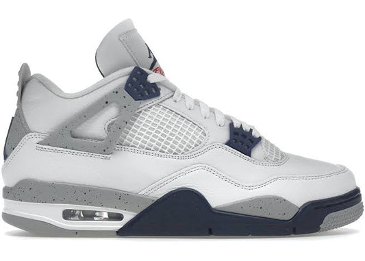 Jordan 4 Retro Midnight Navy - Volt Kickz