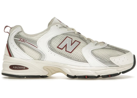 New Balance 530 Sea Salt White Mercury Red - Volt Kickz