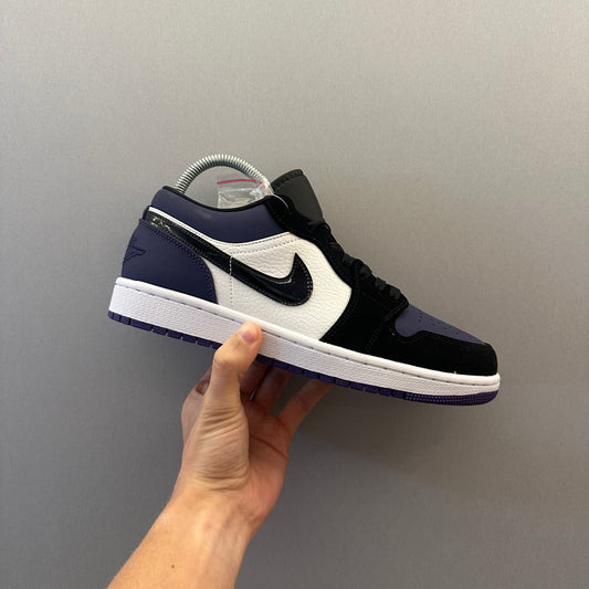 Jordan 1 Low Court Purple (Pronta Entrega) - Volt Kickz