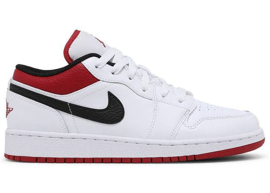 Jordan 1 Low White Gym Red - Volt Kickz