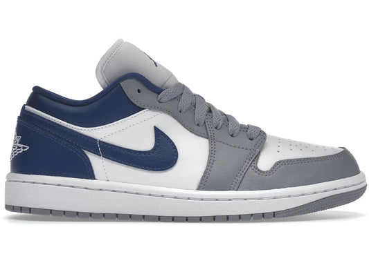 Jordan 1 Low Stealth French Blue - Volt Kickz