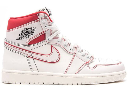 Jordan 1 Retro High Phantom Gym Red - Volt Kickz
