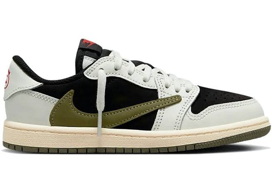 Jordan 1 Retro Low OG SP Travis Scott Olive - Volt Kickz