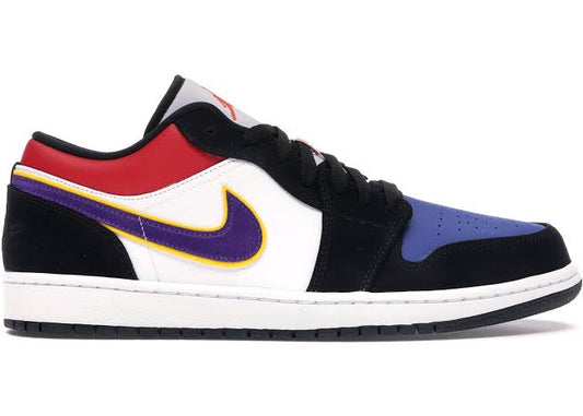 Jordan 1 Low Lakers Top 3 - Volt Kickz