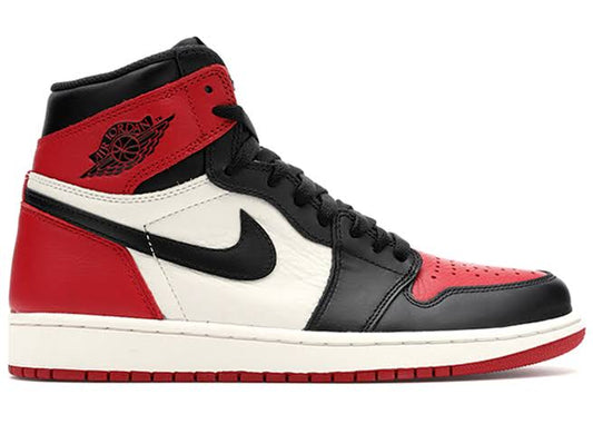 Jordan 1 Retro High Bred Toe - Volt Kickz