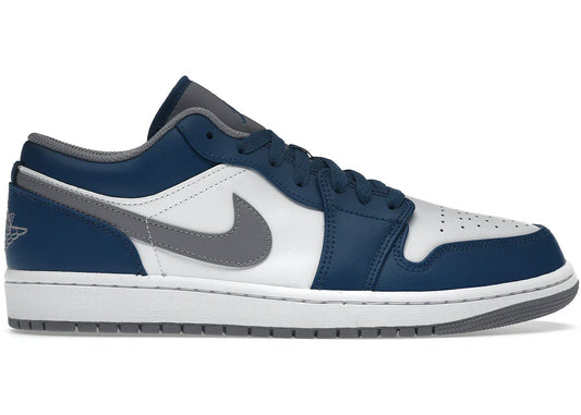 Jordan 1 Low True Blue - Volt Kickz