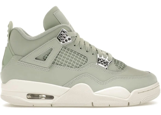 Nike Air Jordan 4 Seafoam Sail - Volt Kickz