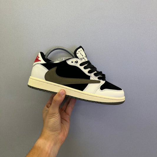 Jordan 1 Retro Low OG SP Travis Scott Olive (Pronta Entrega) - Volt Kickz