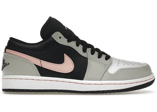 Jordan 1 Low Black Grey Pink - Volt Kickz