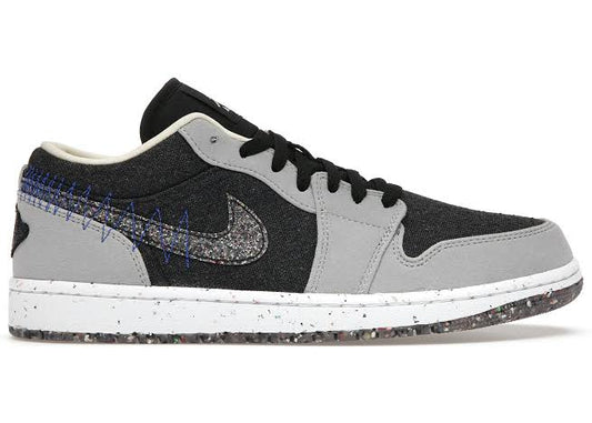 Jordan 1 Low SE Crater Black Grey - Volt Kickz