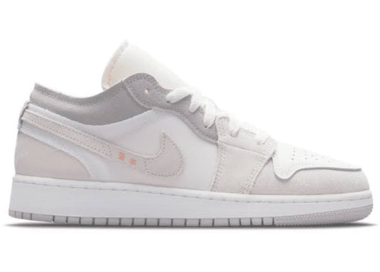 Air Jordan 1 Low Inside Out Cream White Light Grey - Volt Kickz