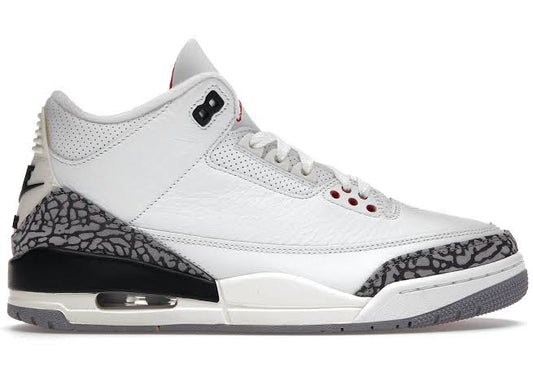 Jordan 3 Retro White Cement Reimagined - Volt Kickz