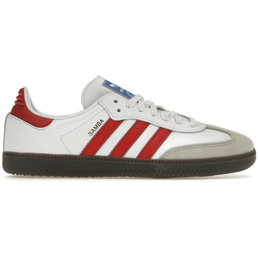 Adidas Samba OG White Scarlet - Volt Kickz