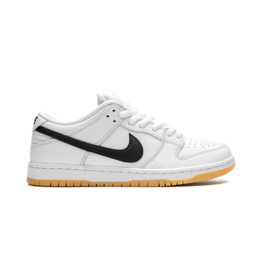 Nike SB Dunk Low Orange White Label Black - Volt Kickz