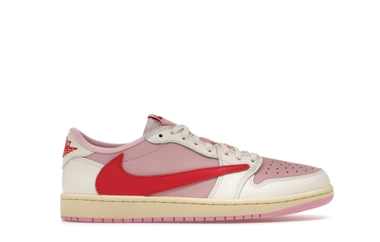 Jordan 1 Retro Low OG SP Travis Scott Sail Tropical Pink - Volt Kickz