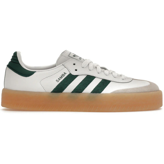 Adidas Sambae Cloud White Collegiate Green - Volt Kickz