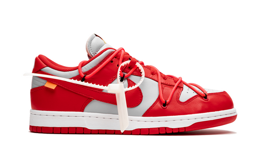 Nike Dunk Low Off White University Red - Volt Kickz