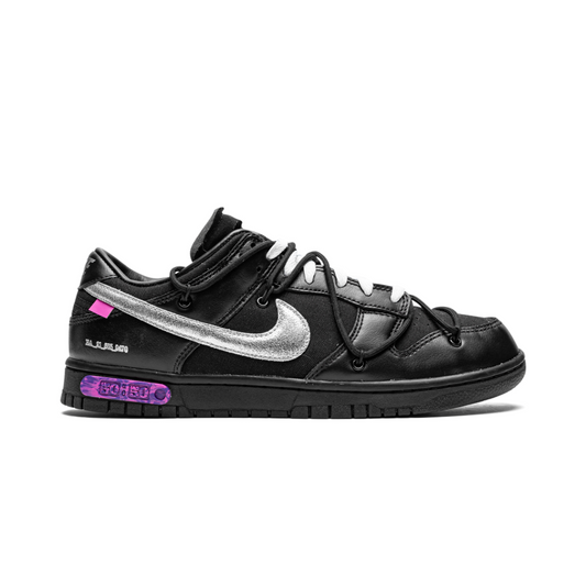 Nike Dunk Low Off White Lot 50:50 - Volt Kickz