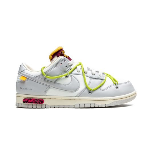 Nike Dunk Low Off White Lot 08:50 - Volt Kickz