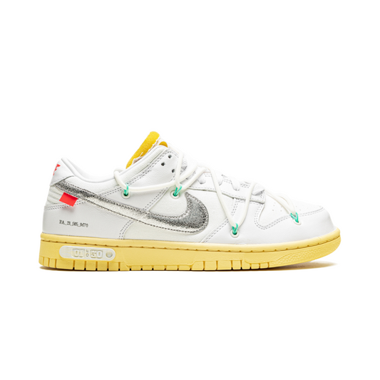 Nike Dunk Low Off White Lot 01:50 - Volt Kickz