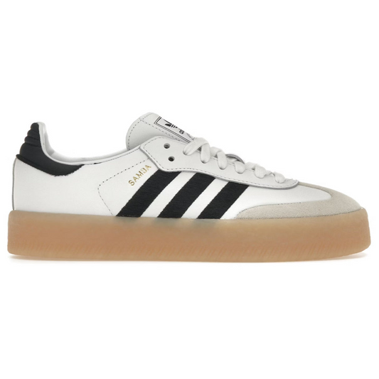 Adidas Sambae Cloud White Metallic Gold - Volt Kickz