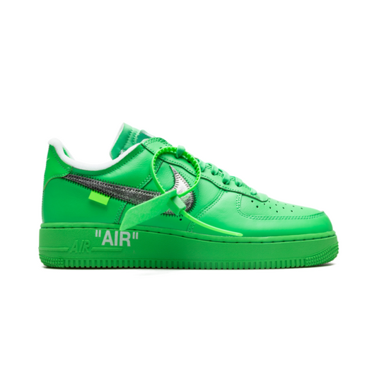 Nike Air force 1 Low Off White Light Green Spark - Volt Kickz