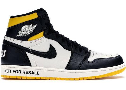 Jordan 1 Retro High "Not for Resale" Varsity Maize - Volt Kickz