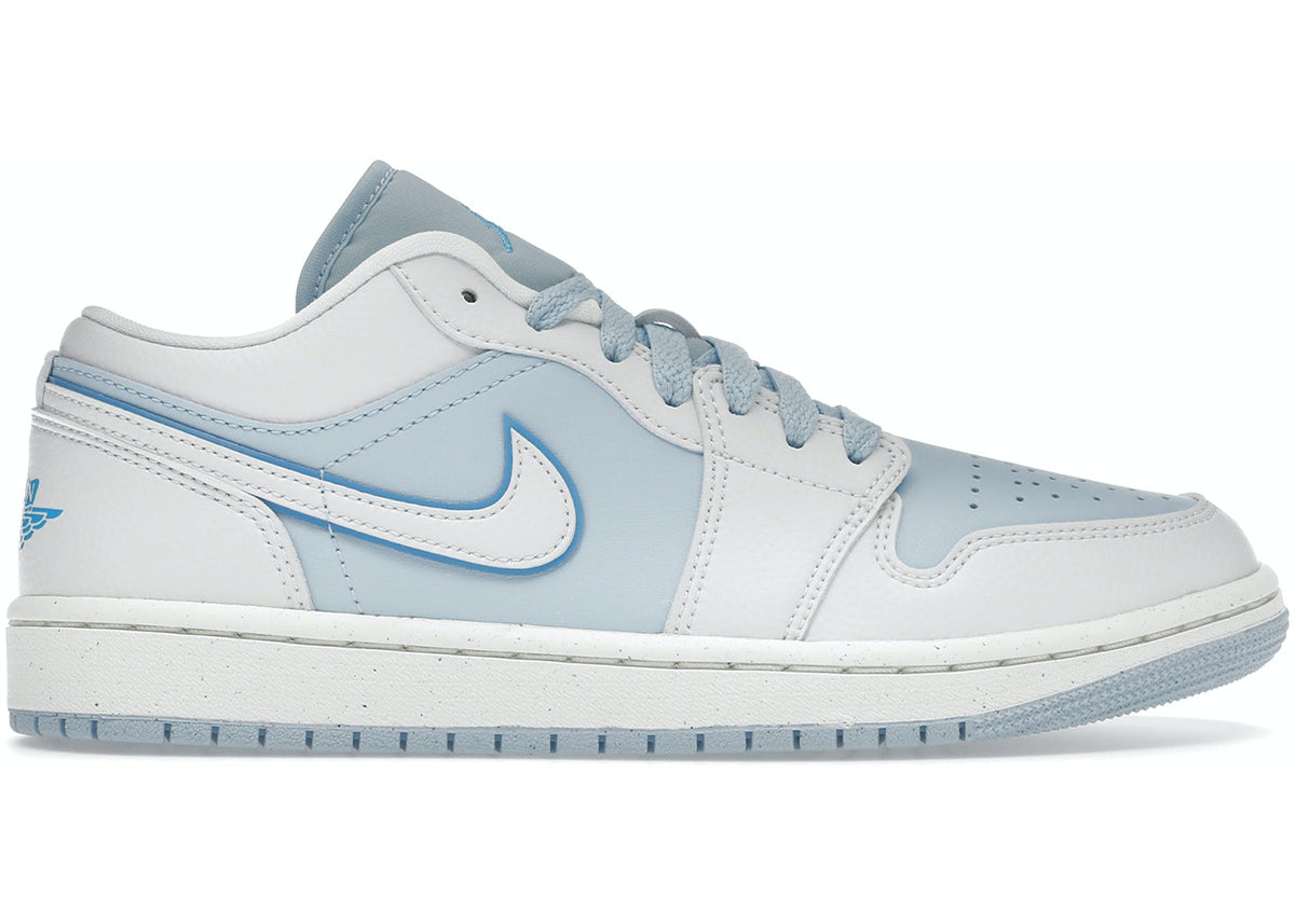 Tênis Jordan 1 Low Reverse Ice Blue