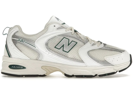 New Balance 530 Sea Salt White Marsh Green - Volt Kickz