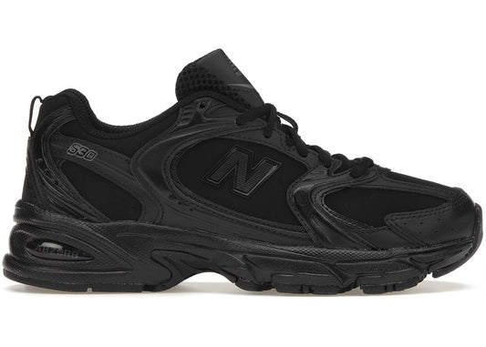 New Balance 530 Triple Black Leather - Volt Kickz