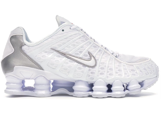 Nike Shox TL White Metallic Silver - Volt Kickz