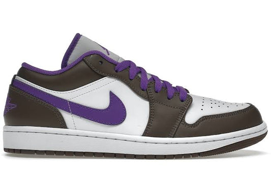 Jordan 1 Low Purple Mocha - Volt Kickz