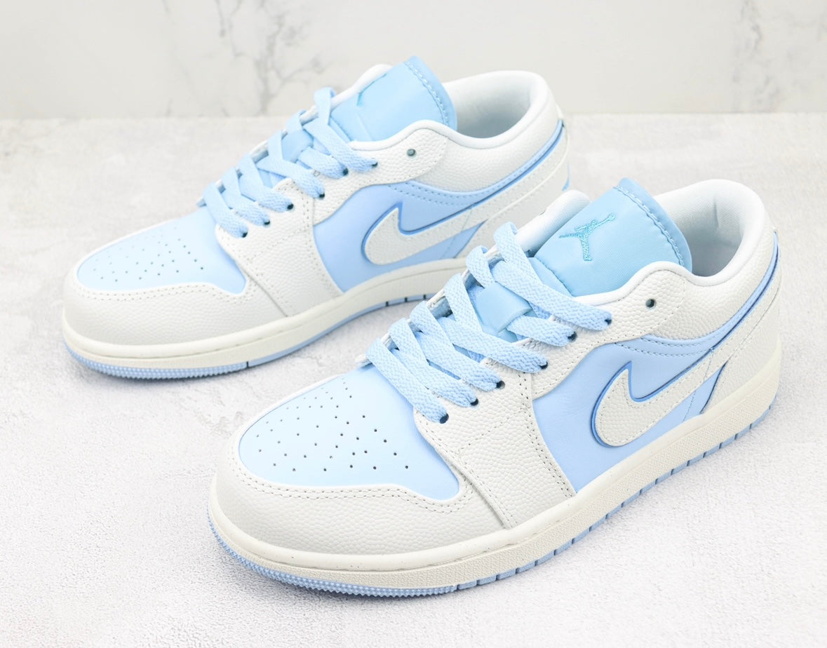 Tênis Jordan 1 Low Reverse Ice Blue