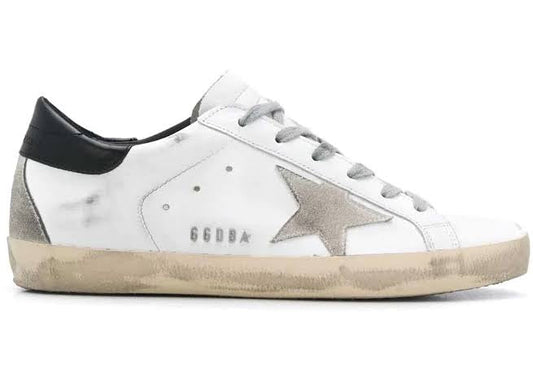 Golden Goose Super-Star White Black - Volt Kickz