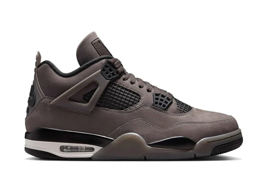 Trainers Nike Air Jordan 4 Cave Stone and Black Brown - Volt Kickz